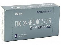 контактные линзы Biomedics 55 Evolution (6 линз)